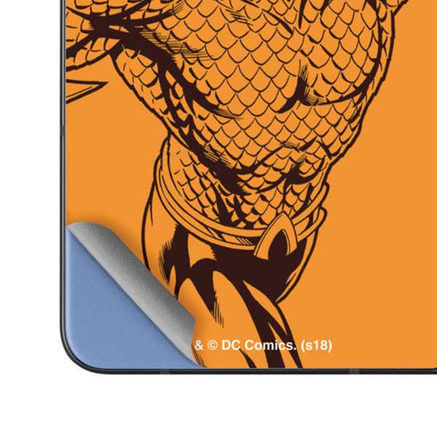 DC Comics Aquaman Comic Pop Galaxy Z Fold5 5G Skin